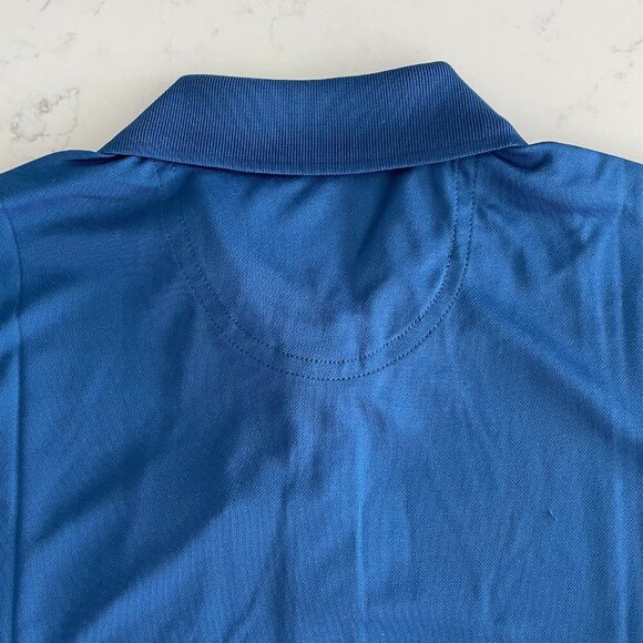 OnTour Pico Web Tech 100 Series Athletic SS Poly Polo Golf Shirt Blue Sz S - Picture 7 of 16